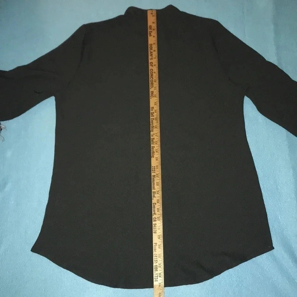 𝅺AMARYLLIS button up tunic roll up long sleeve  v-neck blouse NEW size XL - 3X - Picture 8 of 10